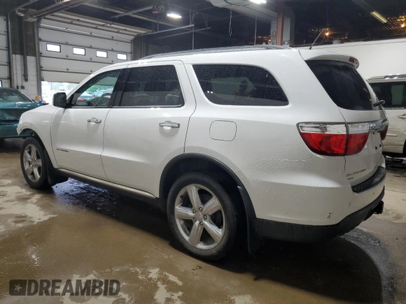 2013 Dodge Durango Citadel with VIN 1C4RDJEG2DC518008, listed as a Copart auction lot 61790705 with 165,042 mi miles and Salvage title. Bid and sale history available at DreamBid. Image 2.