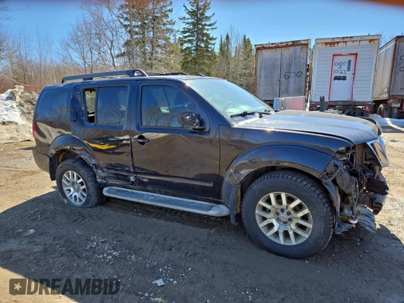 2010 Nissan Pathfinder S with VIN 5N1AR1NB0AC612656, listed as a Copart auction lot 50441015 with 262,117 mi miles and Salvage title. Bid and sale history available at DreamBid. Image 4.