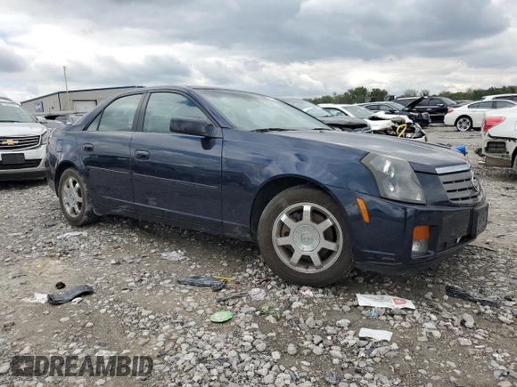 2004 Cadillac CTS with VIN 1G6DM577440116039, listed as a Copart auction lot 73513694 with 130,561 mi miles and Salvage Title. Bid and sale history available at carsss.com. Image 4.