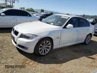 2011 BMW 3 Series 328i xDrive with VIN WBAPK5G55BNN28370, listed as a Copart auction lot 53130265 with 0 mi miles and Salvage Title. Bid and sale history available at carsss.com. Image 1.