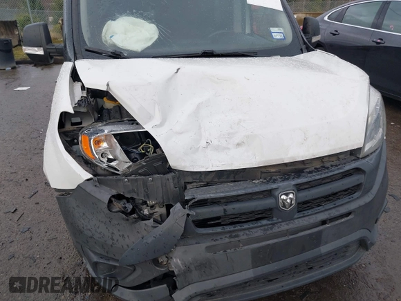 2015 Ram ProMaster City Cargo Tradesman with VIN ZFBERFAT1F6A82307, listed as a IAAI auction lot 41437820 with 125,366 mi miles. Bid and sale history available at carsss.com. Image 6.