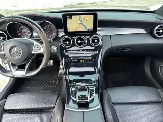 2017 Mercedes-Benz C 43 AMG with VIN WDDWJ6EB5HF458314, listed as a Copart auction lot 45385195 with 129,793 mi miles and Clean Title. Bid and sale history available at carsss.com. Image 9.
