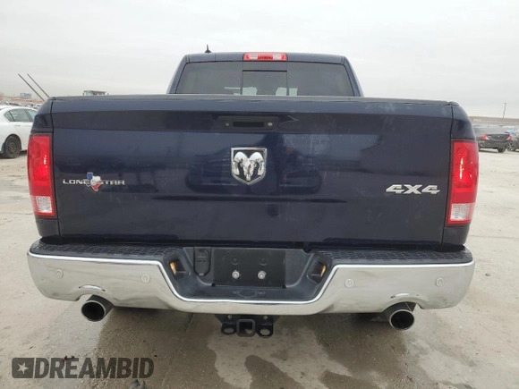 2018 Ram 1500 Big Horn with VIN 1C6RR7LT8JS242852, listed as a Copart auction lot 42941925 with 106,018 mi miles and Salvage Title. Bid and sale history available at carsss.com. Image 6.
