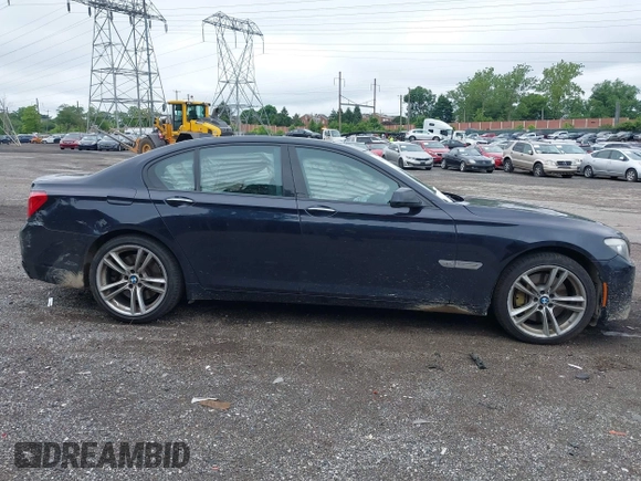 2011 BMW 7 Series 750i xDrive with VIN WBAKC6C57BC394301, listed as a IAAI auction lot 42460658 with 118,600 mi miles and . Bid and sale history available at DreamBid. Image 14.