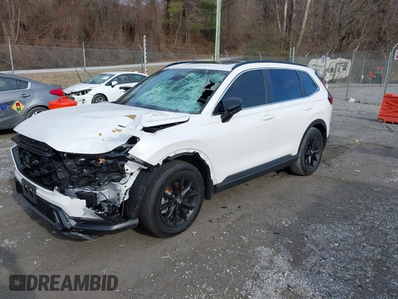 2024 Honda CR-V Sport with VIN 5J6RS5H58RL004401, listed as a IAAI auction lot 41111716 with 13,636 mi miles and . Bid and sale history available at DreamBid. Image 18.