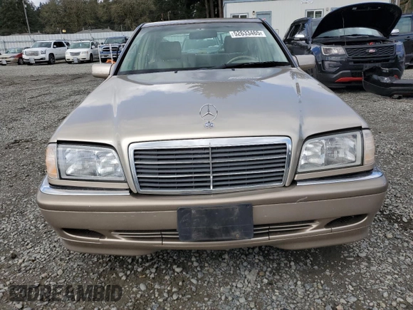 2000 Mercedes-Benz C 230 Kompressor with VIN WDBHA24GXYA855697, listed as a Copart auction lot 52633465 with 191,235 mi miles and Salvage Title. Bid and sale history available at carsss.com. Image 5.