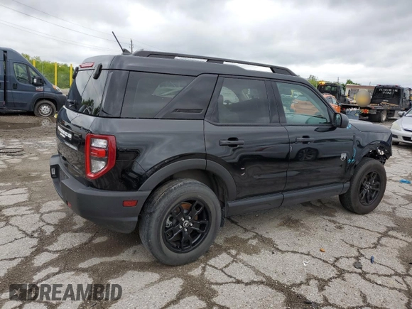 2023 Ford Bronco Sport Big Bend with VIN 3FMCR9B61PRE24981, listed as a Copart auction lot 56295195 with 28,071 mi miles and Salvage title. Bid and sale history available at DreamBid. Image 3.