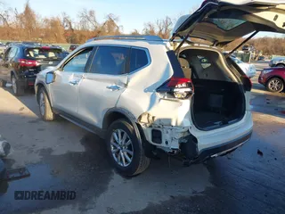 2018 Nissan Rogue SV with VIN KNMAT2MV0JP537053, listed as a IAAI auction lot 41128221 with 109,976 mi miles. Bid and sale history available at carsss.com. Image 3.