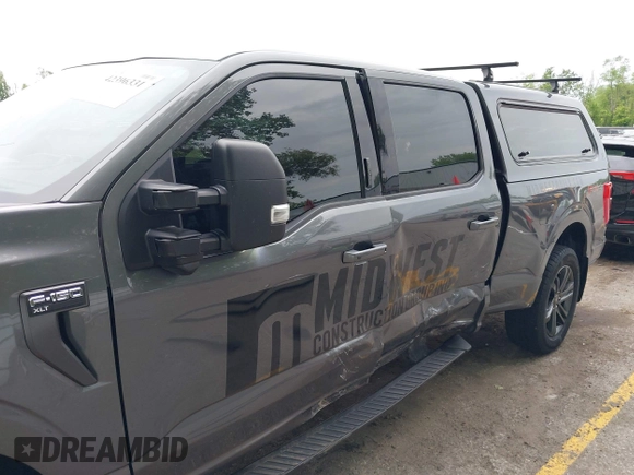 2021 Ford F-150 XL with VIN 1FTFW1E58MFA37383, listed as a IAAI auction lot 42396331 with 149,965 mi miles and . Bid and sale history available at DreamBid. Image 6.