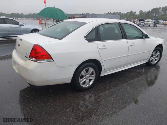 2015 Chevrolet Impala Limited LS with VIN 2G1WA5E34F1125046, listed as a IAAI auction lot 41972602 with 253,674 mi miles. Bid and sale history available at carsss.com. Image 4.