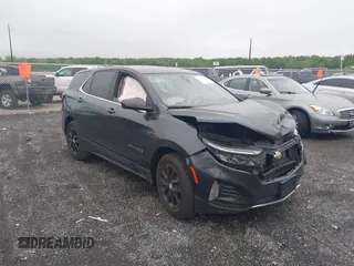 2022 Chevrolet Equinox LT z VIN 3GNAXKEV0NS100297, wystawiony jako IAAI lot #42170457 z przebiegiem 60 722 mil mil oraz . Historia ofert i sprzedaży dostępna na DreamBid. Obrazek 1.