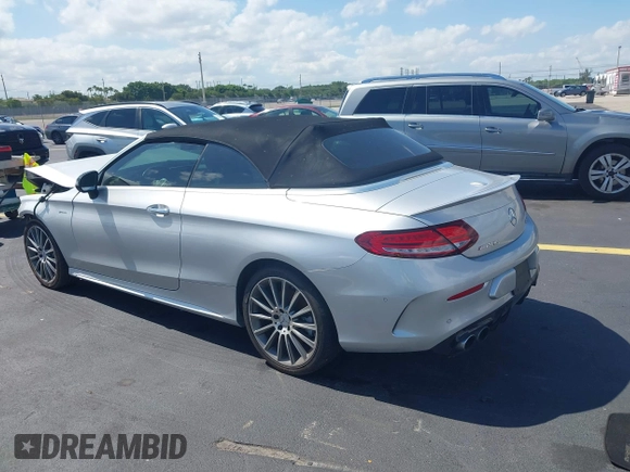 2019 Mercedes-Benz C 43 AMG with VIN WDDWK6EBXKF799678, listed as a IAAI auction lot 42313105 with 49,126 mi miles and . Bid and sale history available at DreamBid. Image 3.
