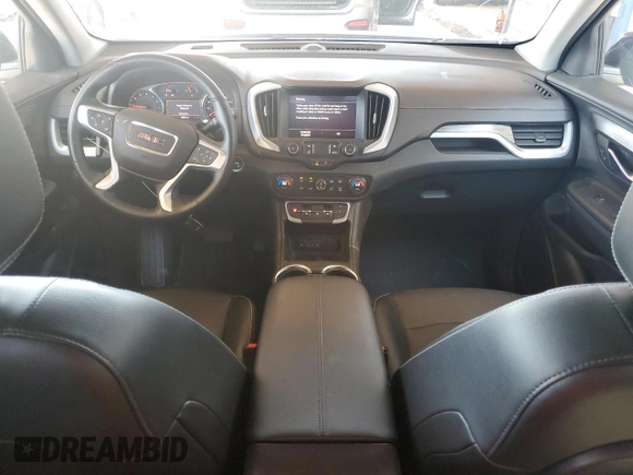 2023 GMC Terrain SLT z VIN 3GKALVEGXPL190082, wystawiony jako Copart lot #56948515 z przebiegiem 39 841 mil mil oraz Szkoda całkowita • Salvage title. Historia ofert i sprzedaży dostępna na DreamBid. Obrazek 8.