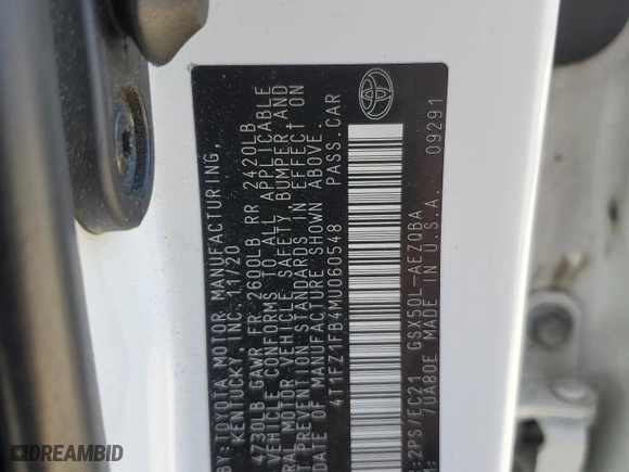 2021 Toyota Avalon TRD with VIN 4T1FZ1FB4MU060548, listed as a Copart auction lot 48011925 with 55,446 mi miles and Salvage Title. Bid and sale history available at carsss.com. Image 15.