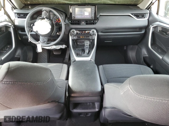 2019 Toyota RAV4 LE with VIN 2T3K1RFV0KC020049, listed as a Copart auction lot 48946705 with 87,021 mi miles and Salvage Title. Bid and sale history available at carsss.com. Image 8.
