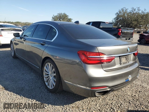2016 BMW 7 Series 740i с VIN WBA7E2C51GG503912, выставлен на аукционе Copart как лот 47464895 с пробегом 160 322 миль миль и Списание • Salvage title. История ставок и продаж доступна на DreamBid. Изображение 2.