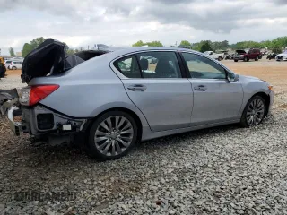 2016 Acura RLX Technology with VIN JH4KC1F52GC000307, listed as a Copart auction lot 54579865 with 61,687 mi miles and Salvage title. Bid and sale history available at DreamBid. Image 3.
