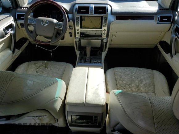 2011 Lexus GX 460 with VIN JTJBM7FX7B5020081, listed as a Copart auction lot 53826995 with 215,593 mi miles and Clean Title. Bid and sale history available at carsss.com. Image 8.