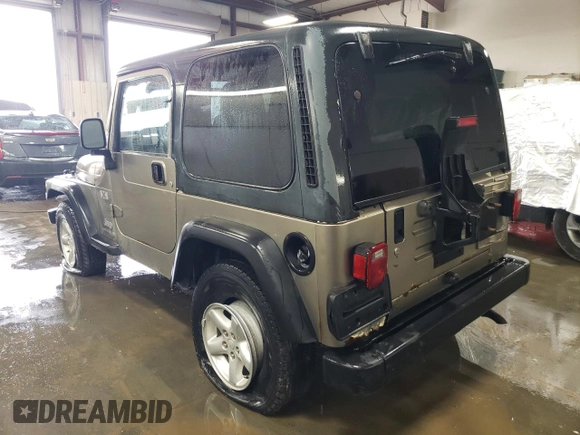 2004 Jeep Wrangler X with VIN 1J4FA39S84P711546, listed as a Copart auction lot 49219435 with 119,516 mi miles and Salvage Title. Bid and sale history available at DreamBid. Image 2.