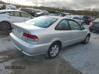 1999 Honda Civic EX with VIN 1HGEJ814XXL037182, listed as a Copart auction lot 78575484 with 204,165 mi miles and Salvage Title. Bid and sale history available at carsss.com. Image 3.
