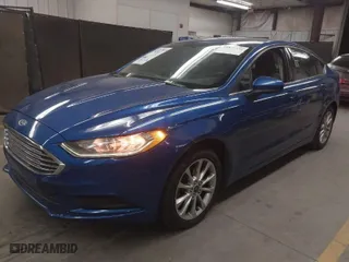 2017 Ford Fusion SE with VIN 3FA6P0HD2HR267087, listed as a IAAI auction lot 41846632 with 119,821 mi miles. Bid and sale history available at carsss.com. Image 2.
