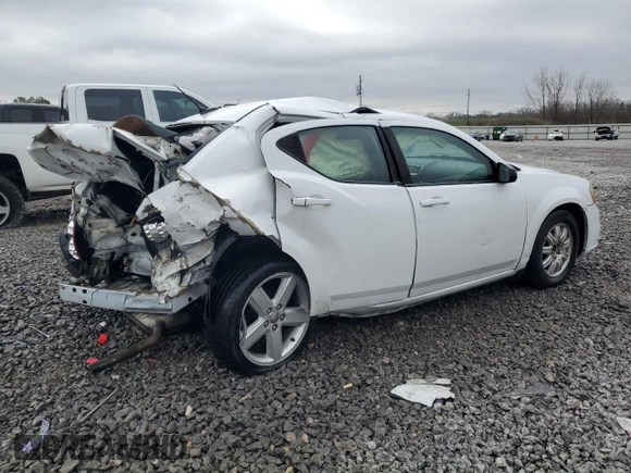2013 Dodge Avenger with VIN 1C3CDZAB8DN665053, listed as a Copart auction lot 44249065 with 156,338 mi miles and Salvage Title. Bid and sale history available at DreamBid. Image 3.