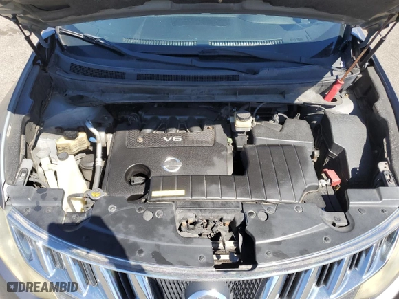 2009 Nissan Murano SL with VIN JN8AZ18W79W140649, listed as a Copart auction lot 51017184 with 135,056 mi miles and Salvage Title. Bid and sale history available at carsss.com. Image 11.