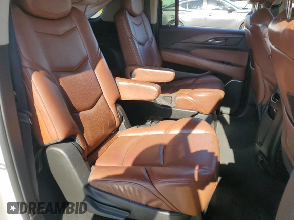 2016 Cadillac Escalade ESV Premium Collection z VIN 1GYS4JKJ7GR199458, wystawiony jako Copart lot #54258705 z przebiegiem 148 150 mil mil oraz Szkoda całkowita • Salvage title. Historia ofert i sprzedaży dostępna na DreamBid. Obrazek 11.