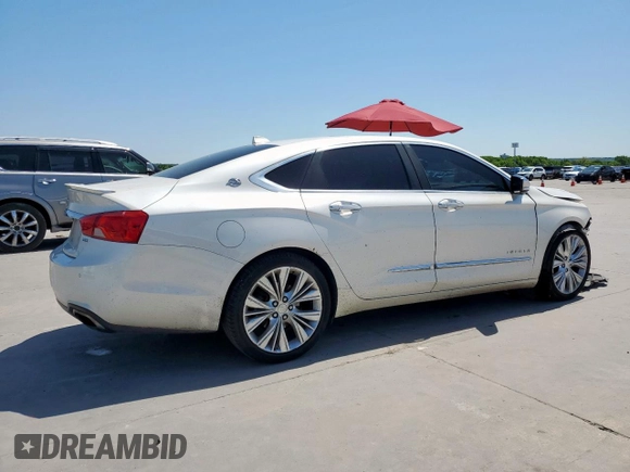 2014 Chevrolet Impala LTZ with VIN 1G1155S32EU149061, listed as a Copart auction lot 52488535 with 106,815 mi miles and Salvage title. Bid and sale history available at DreamBid. Image 3.