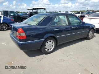 1996 Mercedes-Benz C with VIN WDBHA28E3TF392659, listed as a Copart auction lot 75169934 with Not Provided miles and Salvage Title. Bid and sale history available at carsss.com. Image 3.