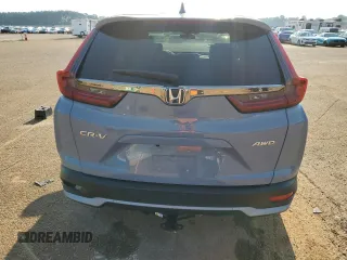 2022 Honda CR-V EX with VIN 2HKRW2H55NH615882, listed as a Copart auction lot 51936625 with 47,323 mi miles and Salvage Title. Bid and sale history available at carsss.com. Image 6.