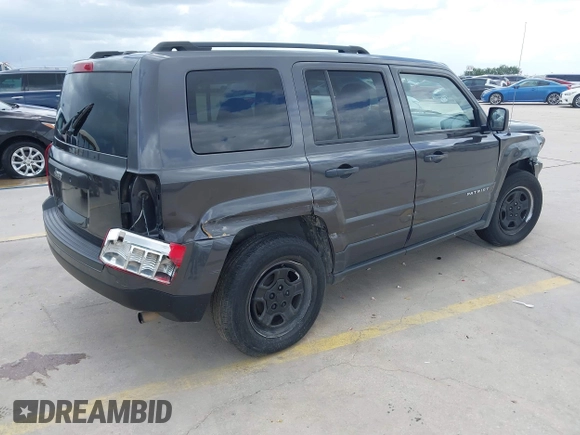 2017 Jeep Patriot Sport SE с VIN 1C4NJPBA0HD118829, выставлен на аукционе IAAI как лот 42631635 с пробегом 123 414 миль миль и . История ставок и продаж доступна на DreamBid. Изображение 4.