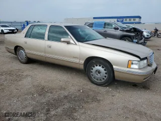 1998 Cadillac DeVille with VIN 1G6KD54Y9WU785357, listed as a Copart auction lot 67131304 with 120,495 mi miles and Salvage Title. Bid and sale history available at carsss.com. Image 4.