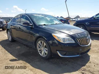 2015 Buick Regal Premium I with VIN 2G4GN5EX6F9208123, listed as a IAAI auction lot 42082556 with 168,725 mi miles. Bid and sale history available at carsss.com. Image 1.