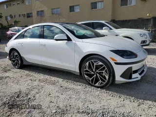 2023 Hyundai Ioniq 6 Limited z VIN KMHM54AA5PA021637, wystawiony jako Copart lot #51473914 z przebiegiem 16 212 mil mil oraz . Historia ofert i sprzedaży dostępna na DreamBid. Obrazek 4.
