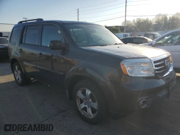 2012 Honda Pilot EX-L with VIN 5FNYF4H5XCB047292, listed as a Copart auction lot 53453475 with 141,092 mi miles and Salvage Title. Bid and sale history available at DreamBid. Image 4.