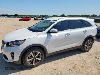 2019 Kia Sorento EX with VIN 5XYPH4A52KG494898, listed as a Copart auction lot 61010005 with 67,654 mi miles and Salvage title. Bid and sale history available at DreamBid. Image 1.