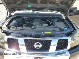 2008 Nissan Titan XE with VIN 1N6BA06A88N301438, listed as a Copart auction lot 59638385 with 122,576 mi miles and Salvage title. Bid and sale history available at DreamBid. Image 11.