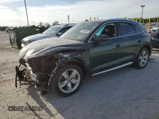 2018 Audi Q5 Prestige z VIN WA1CNAFY7J2013605, wystawiony jako Copart lot #57208685 z przebiegiem Nie podano mil oraz Czysty tytuł • Clean title. Historia ofert i sprzedaży dostępna na DreamBid. Obrazek 1.