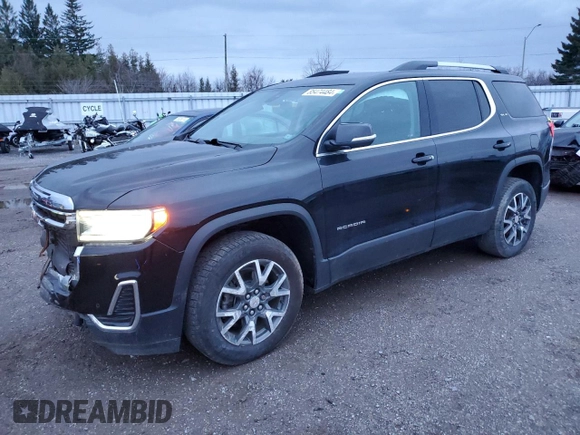 2021 GMC Acadia SLE with VIN 1GKKNRLSXMZ137772, listed as a Copart auction lot 85474484 with 44,932 mi miles and Salvage Title. Bid and sale history available at carsss.com. Image 1.