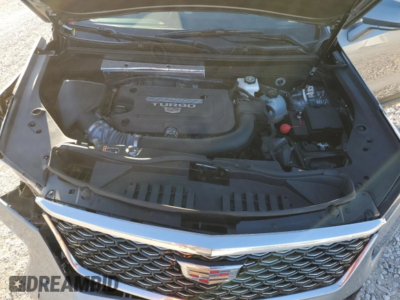 2024 Cadillac XT4 FWD Premium Luxury with VIN 1GYFZCR47RF213944, listed as a Copart auction lot 87674675 with 1,606 mi miles and Salvage title. Bid and sale history available at DreamBid. Image 14.