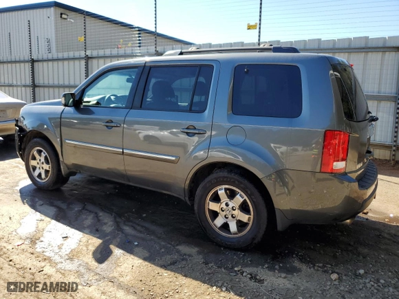 2009 Honda Pilot Touring with VIN 5FNYF38899B025698, listed as a Copart auction lot 76796014 with 279,526 mi miles and Salvage Title. Bid and sale history available at carsss.com. Image 2.