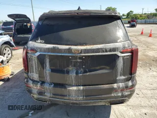 2020 Cadillac XT6 AWD Premium Luxury with VIN 1GYKPFRS7LZ151987, listed as a Copart auction lot 58315214 with 62,566 mi miles and Salvage Title. Bid and sale history available at carsss.com. Image 6.