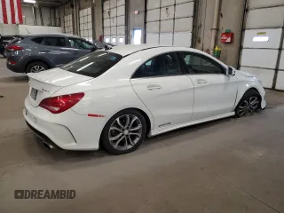 2015 Mercedes-Benz CLA 250 with VIN WDDSJ4GB8FN194072, listed as a Copart auction lot 56316705 with 160,539 mi miles and Clean Title. Bid and sale history available at DreamBid. Image 3.