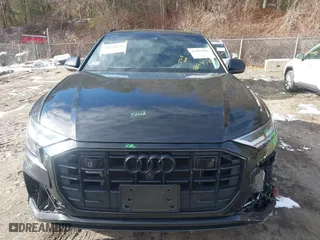 2022 Audi Q8 Premium Plus with VIN WA1EVBF1XND033147, listed as a IAAI auction lot 41197522 with 50,512 mi miles. Bid and sale history available at carsss.com. Image 12.