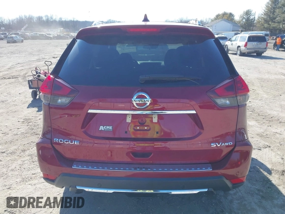 2019 Nissan Rogue SL with VIN 5N1AT2MV2KC720510, listed as a IAAI auction lot 41650468 with 48,905 mi miles. Bid and sale history available at carsss.com. Image 16.