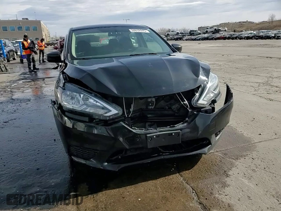2017 Nissan Sentra S with VIN 3N1AB7AP7HY326210, listed as a Copart auction lot 50632445 with 124,160 mi miles and Salvage Title. Bid and sale history available at carsss.com. Image 13.