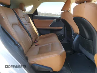 2022 Lexus RX 350 with VIN 2T2HZMDA7NC322095, listed as a Copart auction lot 49484325 with 124,042 mi miles and Salvage Title. Bid and sale history available at DreamBid. Image 11.