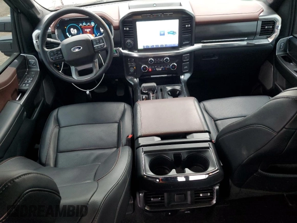 2022 Ford F-150 XL with VIN 1FTFW1E83NFC11064, listed as a Copart auction lot 54583745 with 34,722 mi miles and Salvage Title. Bid and sale history available at DreamBid. Image 8.