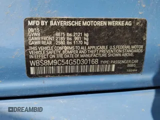 2016 BMW M3 z VIN WBS8M9C54G5D30168, wystawiony jako Copart lot #59116085 z przebiegiem 79 106 mil mil oraz Szkoda całkowita • Salvage title. Historia ofert i sprzedaży dostępna na DreamBid. Obrazek 12.
